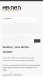 Mobile Screenshot of heinencreative.com